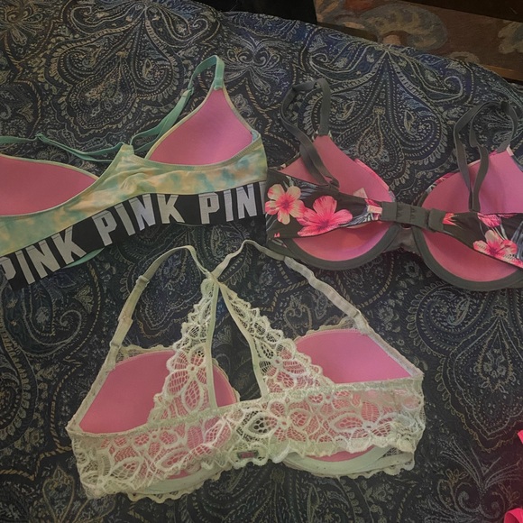 Victoria’s Secret Pink bra bundle 34D - Picture 2 of 5